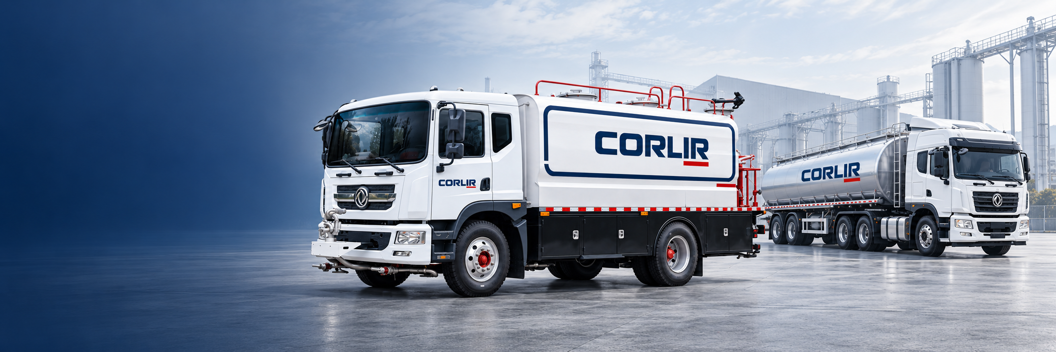 CORLIR special-purpose truck and tanker semi-trailer