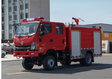 Huashen 4WD 3.9 m³ Water Tank Fire Truck — detail 1