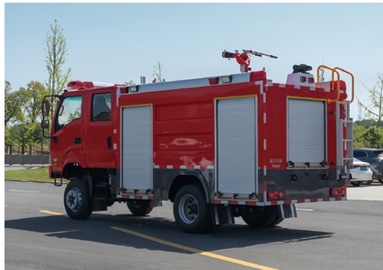 Huashen 4WD 3.9 m³ Water Tank Fire Truck — detail 2