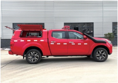 Nissan Fire Equipment Carrier — detail 1