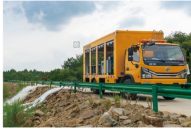 Large Duolika 2,000 m³/h Drainage Truck — detail 2