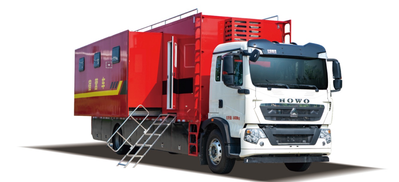 HOWO 12-24 Person Accommodation Truck
