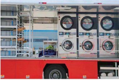 HOWO Heavy-Duty Laundry Truck — detail 1