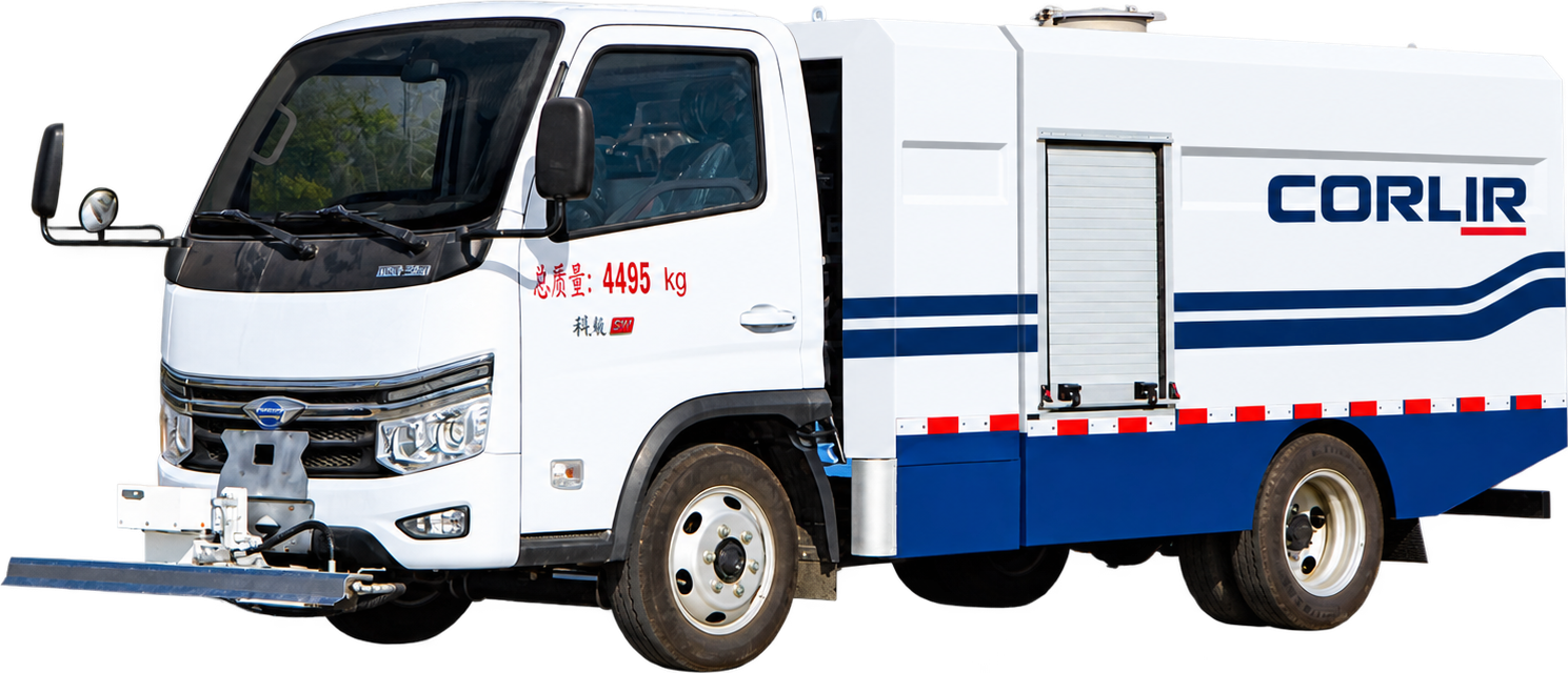 Electric Road-Maintenance Cleaning Vehicle